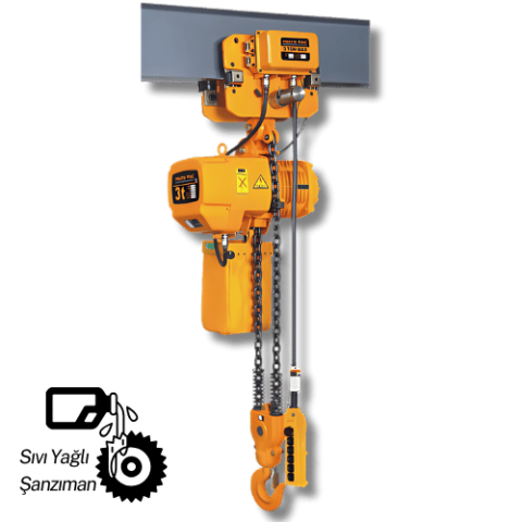 3 Ton Monoray Elektrikli Zincirli Vinç