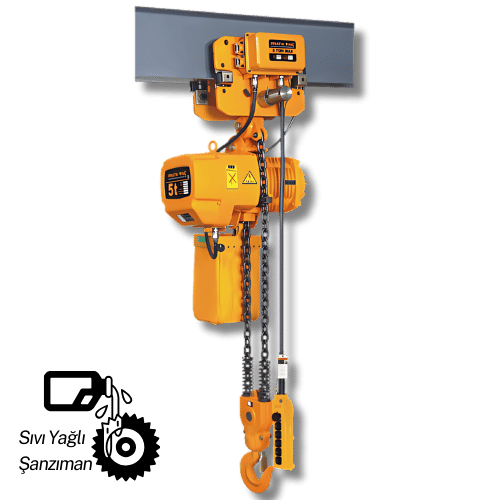 5 Ton Monoray Elektrikli Zincirli Vinç