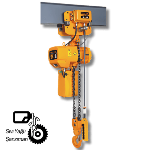 5 Ton Monoray Elektrikli Zincirli Vinç
