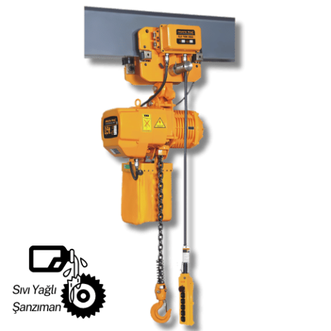 500 Kg Monoray Elektrikli Zincirli Vinç