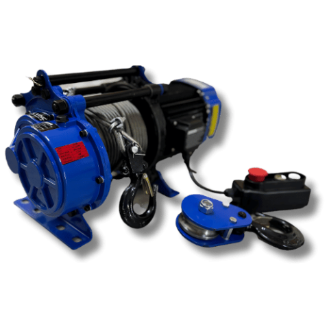 1.5 Ton Sabit Halatlı Vinç 220V 15-30 Mt