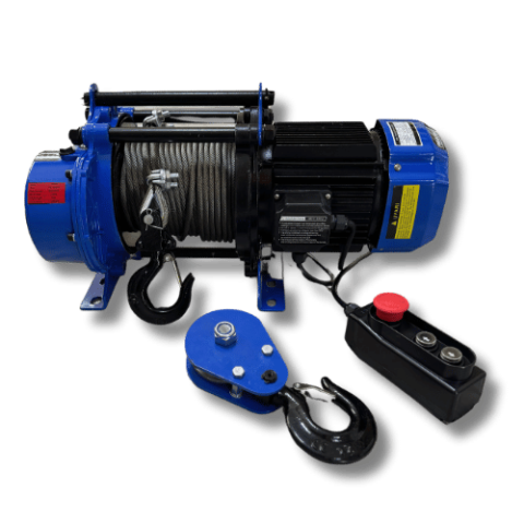 1.5 Ton Sabit Halatlı Vinç 220V 15-30 Mt