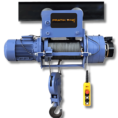 3 Ton 8 Mt Monoray Halatlı Vinç Yerli Üretim