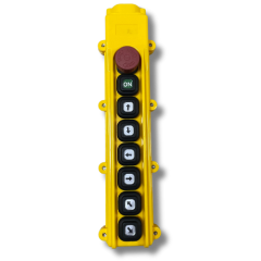 6 Hareketli Start Stoplu 24V Vinç Kumandası