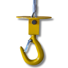 1 Ton Halatlı Vinç Alt Kanca