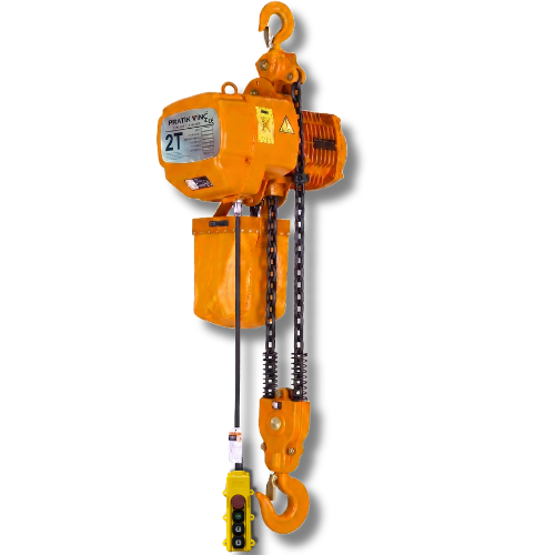 HHBB Serisi Pro Model 2 Ton Sabit Askılı Çift Zincirli Elektrikli Vinç